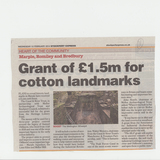 Press cutting from the Stockport Express, 12 February, 2014